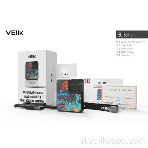 2020 Phổ biến Vape Bơm lại Vape Pod VEIIK Cracker